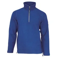 ivanhoe of sweden - brodal half zip - pull en laine taille s, bleu