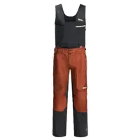 jack wolfskin - alpspitze air pants - pantalon imperméable taille xl, rouge