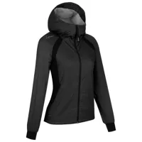 lamunt - women's alessia ptc alpha wind jacket - coupe-vent taille 34;36;38;40;42, noir;rouge