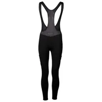 poc - women's thermal cargo tights - pantalon de cyclisme taille xs, noir
