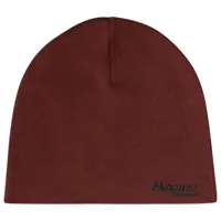 bergans - allround thin merino beanie - bonnet taille one size, rouge