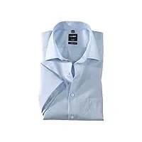 olymp homme chemise business à manches courtes luxor,modern fit,new kent,blau 15,41