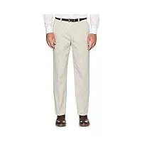savane pantalon chino stretch pour homme - beige - 56w x 32l