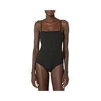 body glove gigi one-piece bandeau swimsuit maillot de bain une pice, noir ibiza côtelé, 34 femme