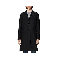 tommy hilfiger th ess wool blend classic coat manteau long, black, 53 femme