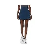 adidas golf jupe-short à volants de 16 pouces pour femme, bleu marine, taille xs