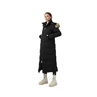 fitouch waukee manteau long en duvet pour ffmme | indice de gonflant de 700+ | longueur intégrale