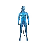jake sully costume d'halloween cosplay 3d style body pour homme adulte taille m