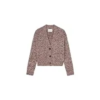 marc o'polo cardigan, manches longues, col en v, multi/blooming lilac, l