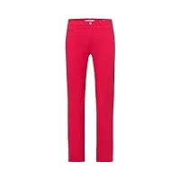 brax style fabio in summer light chino moderne pantalons, rouge pastèque, 36w x 30l homme