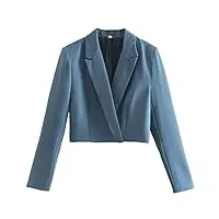 dshgdjf manteau court for femme printemps à manches longues manteau court de bureau (color : a, size : m code)