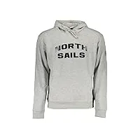 north sails pull en coton gris - s, gris, no-size