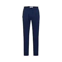 brax style tino hyperlight : pantalon chino mous, bleu nuit, 34w x 32l homme
