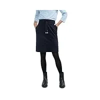 cecil skirt jupe tracey solide, bleu universel, xxl femme