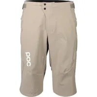 poc infinite all mountain shorts beige s homme
