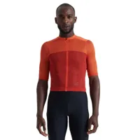 specialized prime lt short sleeve jersey rouge xl homme