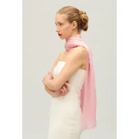 foulard en laine et soie bords frangés modèle fabriqué en italie dimensions: