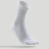 chaussettes de sport hautes rs 160 blanc lot de 3 - artengo
