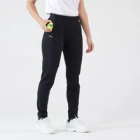 pantalon tennis dry soft femme - dry 900 noir - artengo