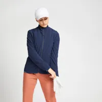 veste golf coupe-vent déperlant femme - rw500 bleu marine - inesis