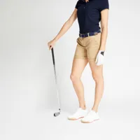 short golf femme - mw500 beige - inesis