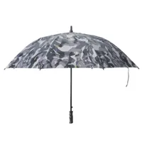 parapluie chasse camouflage woodland gris - solognac