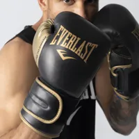 gants de boxe everlast powerlock noir/or - everlast