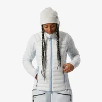 sous-veste doudoune de ski chaude et respirante femme, fr 900 bleu - wedze