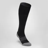 chaussettes hautes de rugby enfant r500 noir - offload