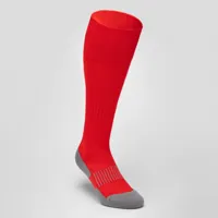 chaussettes hautes de rugby enfant r500 rouge - offload