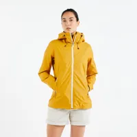 veste imperméable de voile - veste de pluie sailing 100 femme ocre - tribord