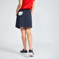 jupe short golf femme - ww500 bleu marine - inesis