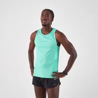 débardeur de running homme - kiprun run light vert menthe - kiprun