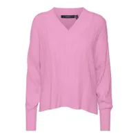 pull over manches longues col v femme vero moda