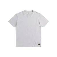 rvca recession short sleeve t-shirt gris s homme