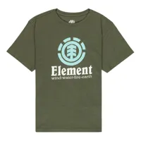 element vertical short sleeve t-shirt vert 14 years garçon
