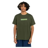 element wave short sleeve t-shirt vert xs homme