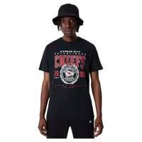 new era 60357091 nfl team graphic kansas city chief short sleeve t-shirt noir m homme