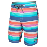 saxx underwear betawave 2n1 19´´ swimming shorts bleu 32 homme