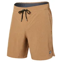 saxx underwear sport 2 life 2n1 shorts orange xl homme