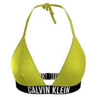 calvin klein underwear kw0kw01967 bikini top jaune l femme