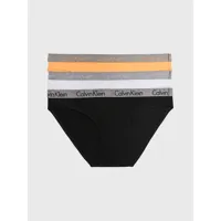 calvin klein underwear bikini panties 3 units multicolore xs femme