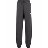 stadium goods® pantalon de jogging coal à logo brodé - gris