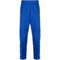 golden goose pantalon de jogging doro à rayures latérales - bleu