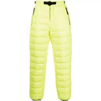 aztech mountain pantalon ozone à design texturé - jaune