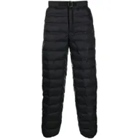 aztech mountain pantalon ozone à design texturé - noir