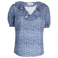 ps paul smith chemise en coton reflection à carreaux - bleu