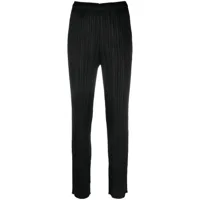 pleats please issey miyake pantalon monthly colours january - noir