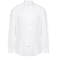 eleventy chemise en lin - blanc