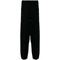 maison mihara yasuhiro pantalon en coton à coupe ample - noir